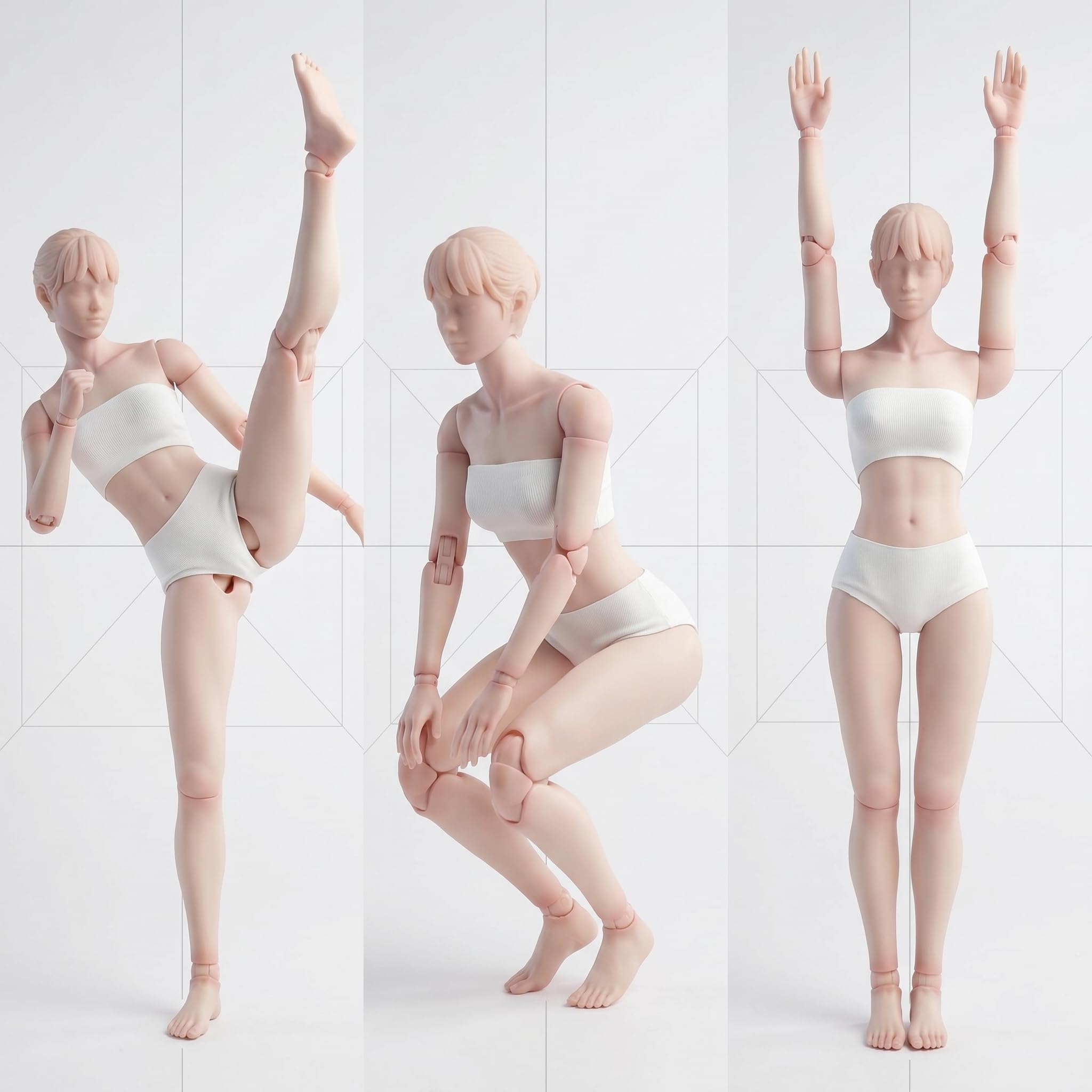 Amazon.co.jp: RoofWorld 1/6スケール 女性ボディ、12インチ Worldbox